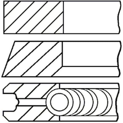 Goetze Engine Zuigerveren set GOETZE 08-447500-00