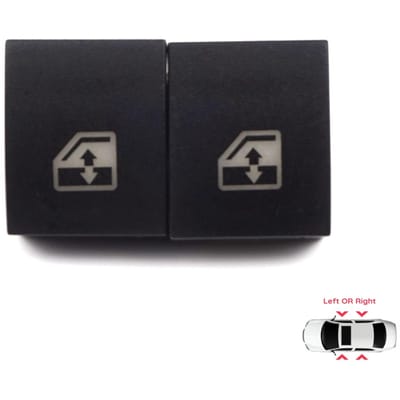 BDP105-1 2 Pièces Bouton de Commande de Leve-Vitre Housse de Réparation pour Vauxhall Opel Astra H Zafira B Tigra B 6240452