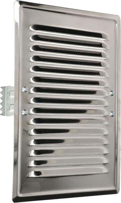 Ventilatierooster Metaal - Afvoerluchtrooster - Luchtcirculatie Verbeteren - Insectenwering - 165 x 230 mm - Roestvrij Staal