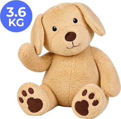Viveno® Verzwaringsknuffel- Hond - 60cm/3.6 kg - Slaapknuffel - Verzwaarde Knuffel - Sensorisch Speelgoed - Zware Knuffel Anxiety