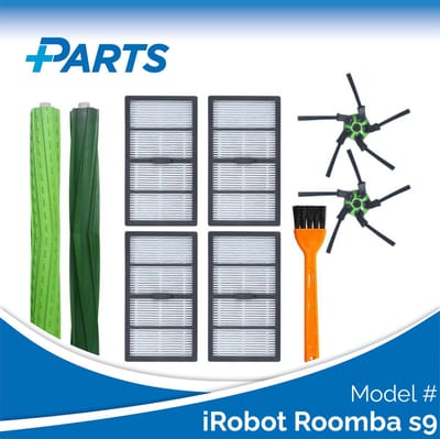 iRobot Roomba s9 Onderhoudsset (Plus.Parts® alternatief voor 4646124 / 4655986)