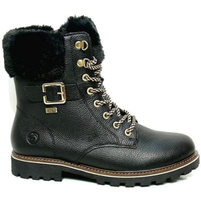 Remonte Veterboots - Dames - Zwart - Maat 38