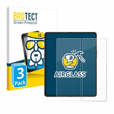 Screenprotector 3 Stuks voor Samsung Galaxy Z Fold 3 5G (Inner display) Beschermglas transparant