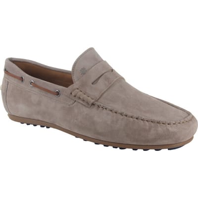 Floris Van Bommel Sfm-40026 De Drijver Sneakers - Suède - Heren - Taupe - Maat 43⅓