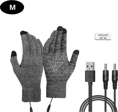 Livano Winterhandschoen - Wanten - Gloves - Touchscreen Handschoenen - Handschoenen Winter - Grijs - Maat M