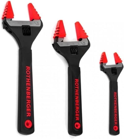 Verstelbare Sleutel Set 3 Delig (15cm, 20cm, 25cm) Brede Bek Inbussleutels Gereedschap