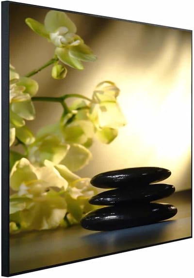Infrarood Paneel 350W met Decoratieve Afbeelding (60x60cm) - Veilige Verwarming voor Elke Ruimte