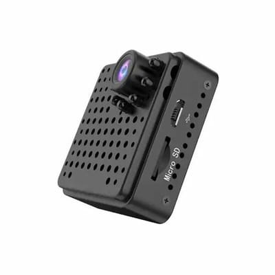 Spy Camera | Wifi | Magnetische bevestiging | Plug play installatie | 1080P resolutie | Infrarood nachtzicht | Binnen en buiten gebruik | Zwart