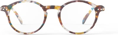 Leesbril Ronde Vorm Blue Tortoise Uniseks UV-Bescherming +2 Sterkte