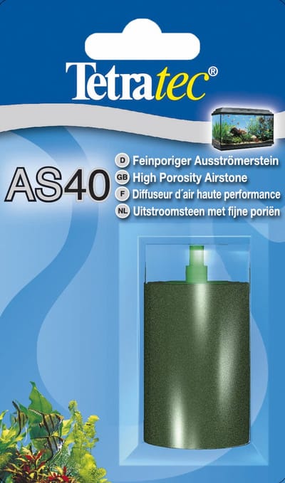Tetra - Onderdelen & Andere - Luchtpompen & Luchtstenen - Tetra AS40 DIFFUSOR 3x8,5x14,2cm Zwart .