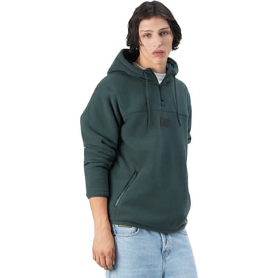 Timberland Hoodie met kangoeroezak van polar fleece voor heren (Groen)