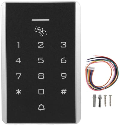 Dailygoods- Toegangscontrole Toetsenbord 2000 Gebruikers - Toegangspoort - Deurslot met Code - Toegangscontrolesysteem - Touch Key-functie - Duurzaam Materiaal