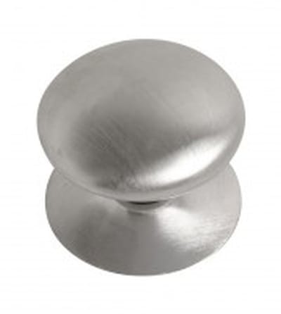 Victorian Cabinet Knob Satin Chrome 30mm