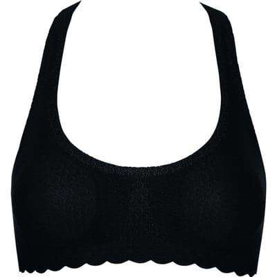sloggi - Maat S - ZERO Feel Lace Top - Zwart