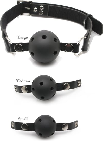 Pipedream Fetish Fantasy mondknevel Ball Gag Training System zwart
