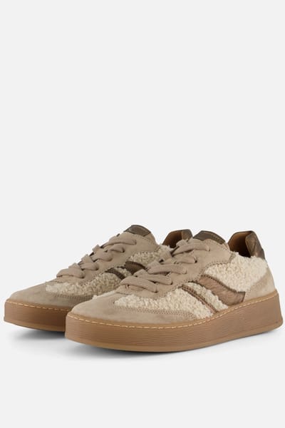 Gabor Gabor Teddy Sneakers beige Leer