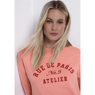 Shirt met tekst