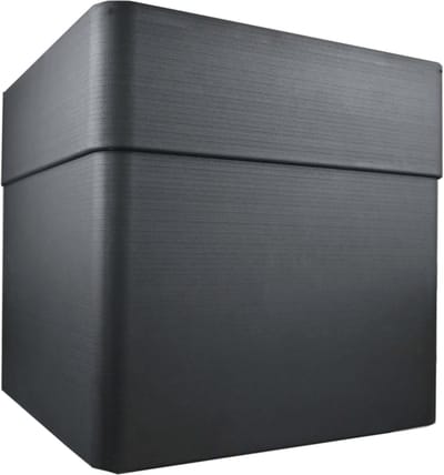 Carel - Plantenbak - rechthoekig -79 x 40 x 39 cm - met Wielen – 63 L – Dubbelwandig – Mat Grijs