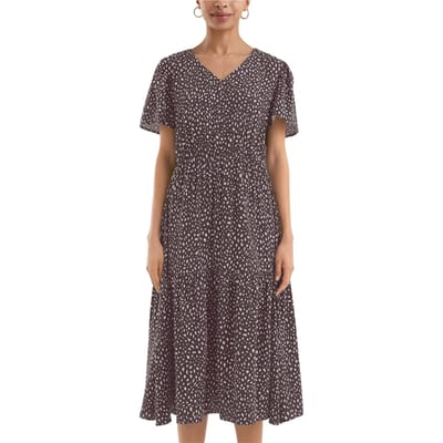 s.Oliver Qs Dresses Pink Größe: 38 | Midikleider Outlet | Damen | Rosa