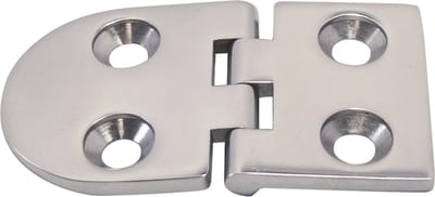 Luikscharnier RVS 316 63x40 - knoop boven - eenvoudig te monteren