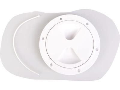 INSPECTIELUIK WIT 10,16 CM
