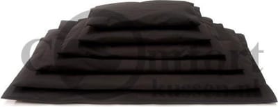 Comfort benchkussen all weather black maat 60x50 cm