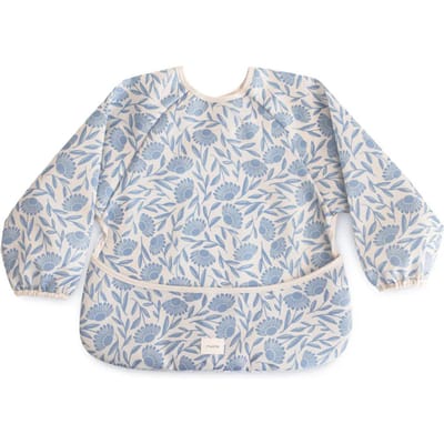 Mushie Slab met Mouwen Blue Flowers