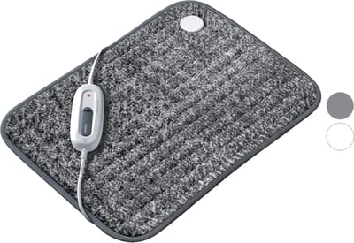 Sanitas SHK 22 Elektrisch Warmtekussen - Heating pad - 47 x 36 cm - 6 Warmtestanden - Superzacht en donzig - Automatische uitschakeling - Machinewasbaar tot 30 °C