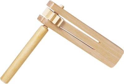 GOKI Ratel - Enkel - 15X1,5X14Cm - Hout - Muziek Maken
