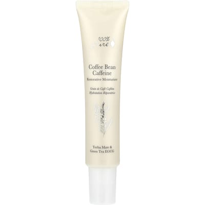 100% Pure, Koffieboon Cafeïne Herstel Hydraterende Crème, 40 ml (1,4 vloeibare ounces) beige