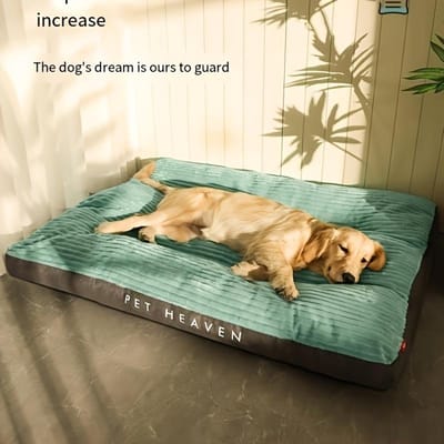 3XL Orthopedisch Hondenbed, Wasbare Huisdier Lounge Stoel, Gemaakt van Polyester Vezels, Geschikt voor Grote Rassen, Comfortabel om in te Slapen, Alle Seizoenen 120*95*7cm