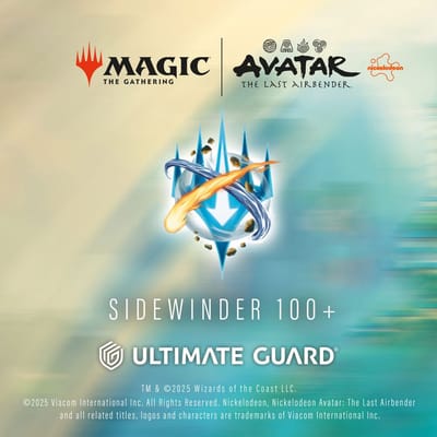 Ultimate Guard Ultimate Guard Sidewinder 100+ Xenoskin Magic: The Gathering | Avatar: The Last Airbender - Black Mana Card Boxes
