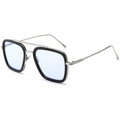 Nieuwste Heren Metalen Vierkante Zonnebril Mode Heren UV-Bestendige Zonnebril Klassiekers Vintage Mannen Brillen UV400 Zonnebrillen As shown in the figu