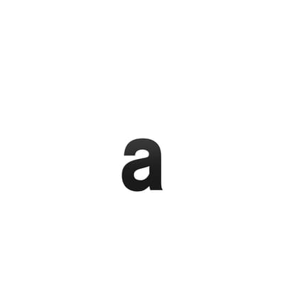 Huisnummer toevoeging - Zwart - RVS - GPF - toevoeging letter 'a' zwart, 116 mm