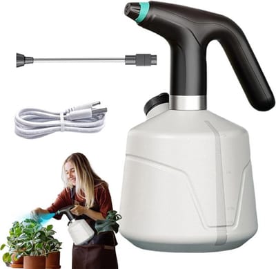 Elektrische Plantenspuit - Automatische Sproeier - Planten Verzorgen - Oplaadbare Accu - 2000ml Capaciteit - Zwart