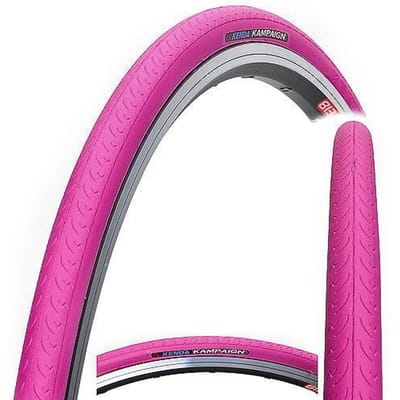 Kenda K177 Kampaign - Fietsband - 700x23c - Roze - Gladde Tread - Lage Rolweerstand