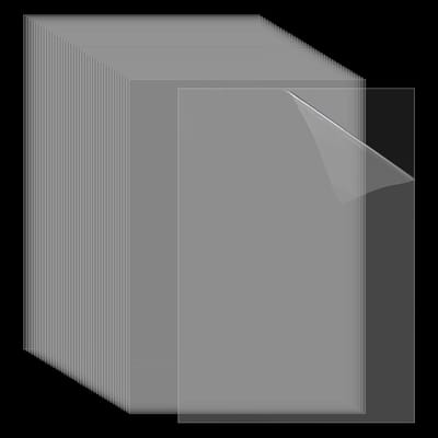 Plastic Platen - Acrylglas PVC - Hobby Projecten - Krasvrije Beschermlaag - A4 210x297mm - Transparant