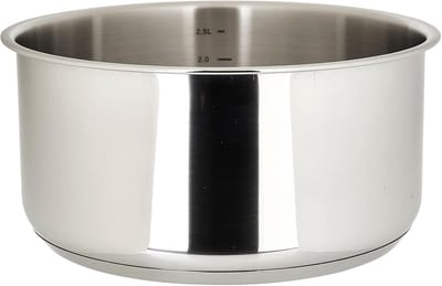 Roestvrijstalen Steelpan met Afneembare Handgreep - Ø 20 cm - Geschikt voor Alle Warmtebronnen