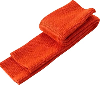 Nivard Armwarmers - Polswarmers - Armwarmers Dames - Duimopening - Wol - Armstukken - Winter - Oranje Rood - Elastisch