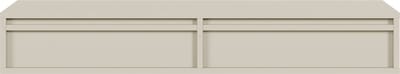 Selsey Evo - Hangende toilettafel 110 cm - Grijs beige
