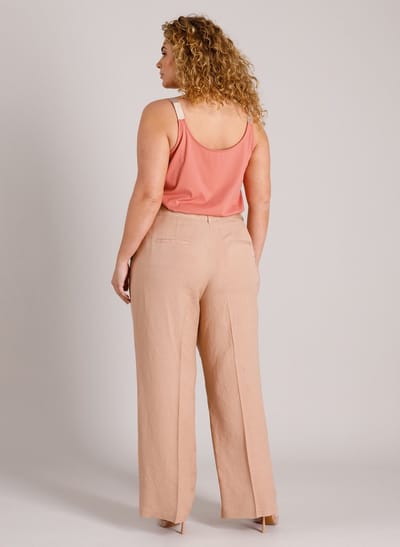 YEST CURVE Wieneke Essential Tops - Dark Terra - maat 4(54/56)