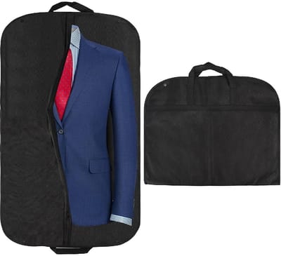 Dailygoods- Kledingzak - Opbergzak - Kledinghoes met Rits - Vouwbaar - 100 x 60 cm - Stofdicht en Schimmelbestendig