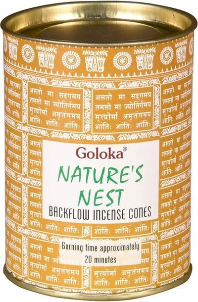 Goloka Backflow Wierook Kegels Nature's Nest