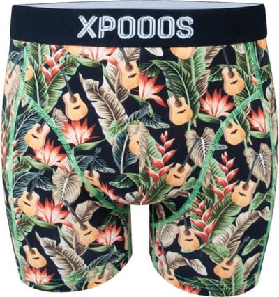 XPOOOS heren hawaii blues boxer multi