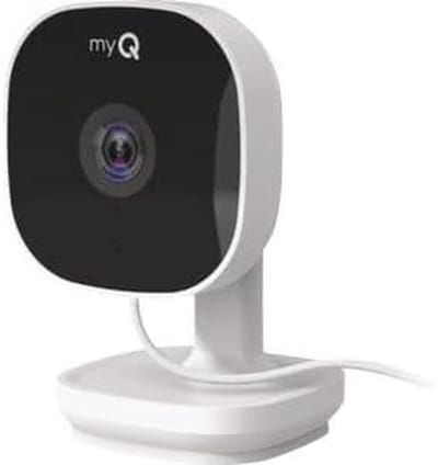 Slimme Binnen Camera - Beveiligingscamera Binnen - Huisbewaking Thuis - Draadloze Connectiviteit - 15.9 x 10.2 x 8.3 cm - Zwart