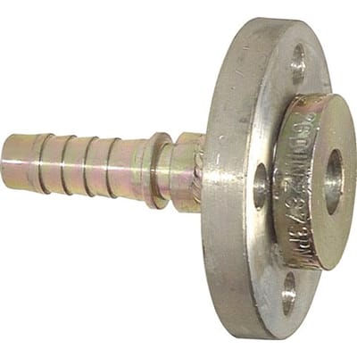25x40 mm Verzinkt Stalen Slangpilaar met Draaibare Flensverbinding PN 10/16/25/40 DIN EN 14423 / DIN 2826