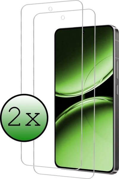Screenprotector Geschikt voor Oneplus Nord 4 Screenprotector Tempered Glass - Screenprotector Geschikt voor Oneplus Nord 4 Beschermglas Screen Protector Glas - 2 Stuks