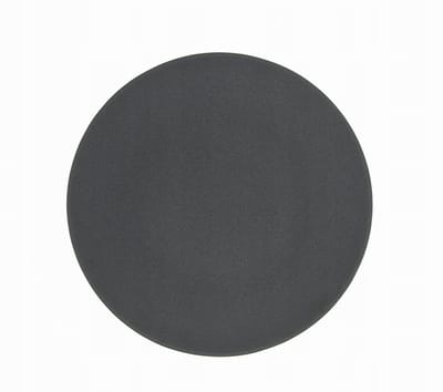 Alumina Terra Zwart Dessertbord 22 cm - Stijlvol en Duurzaam