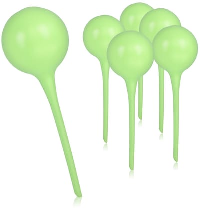 Automatische watergevers - Plant waterdispensers - Planten Bewateren - Zelf waterregulerend - 6 stuks 345 ml - Groen