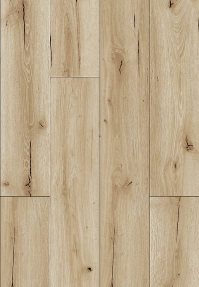 Mexen Sun Valley vinylpanelen 1227 x 187 mm LVT Dryback 2,5 mm, PVC-onderlaag, 4 V-groef, Eiken - F1306-1227-187-255-4V1-01